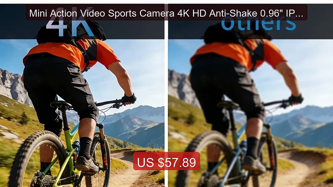 Mini Action Video Sports Camera 4K HD Anti-Shake 0.96" IPS ... -- Top Pick 2026 | Unbeatable Price!