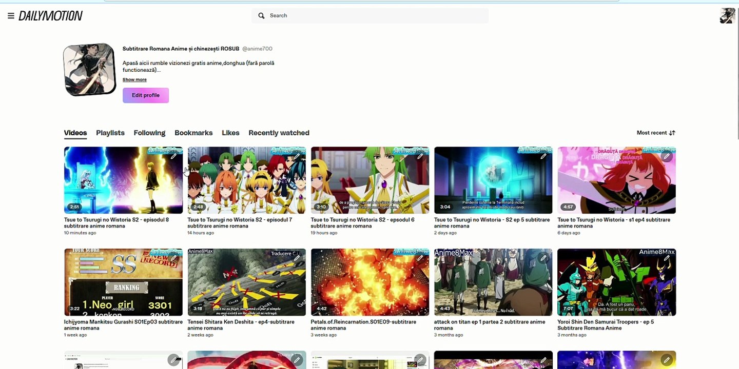 Traducere subtitare anime romana voe  (serii de actiune,dramă,aventură etc)