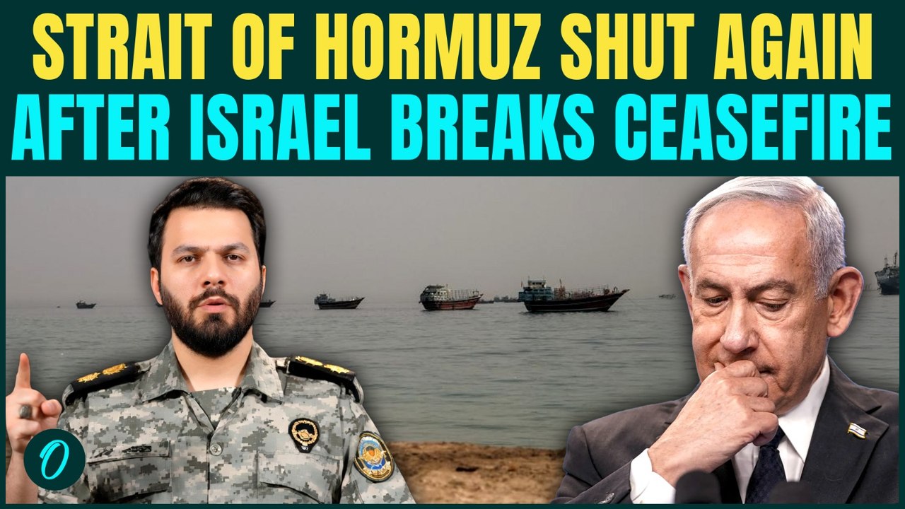 Iran SHUTS Strait of Hormuz Again After Israel BREAKS Ceasefire in Lebanon Killing 5; Trump FURIOUS?