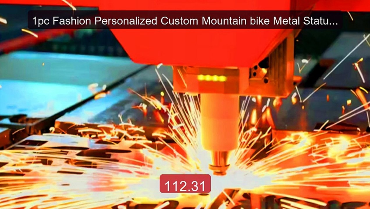 1pc Fashion Personalized Custom Mountain bike Metal Statues Ad... -- Best Buy 2026 | Great Quality!