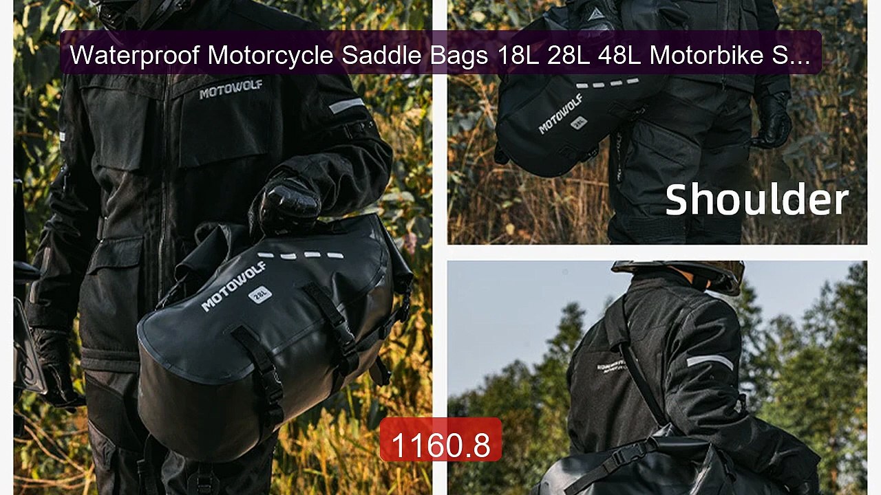 Waterproof Motorcycle Saddle Bags 18L 28L 48L Motorbike Side B... -- Hot Deal 2026 | Limited Offer!