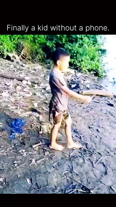 Kid without mobile