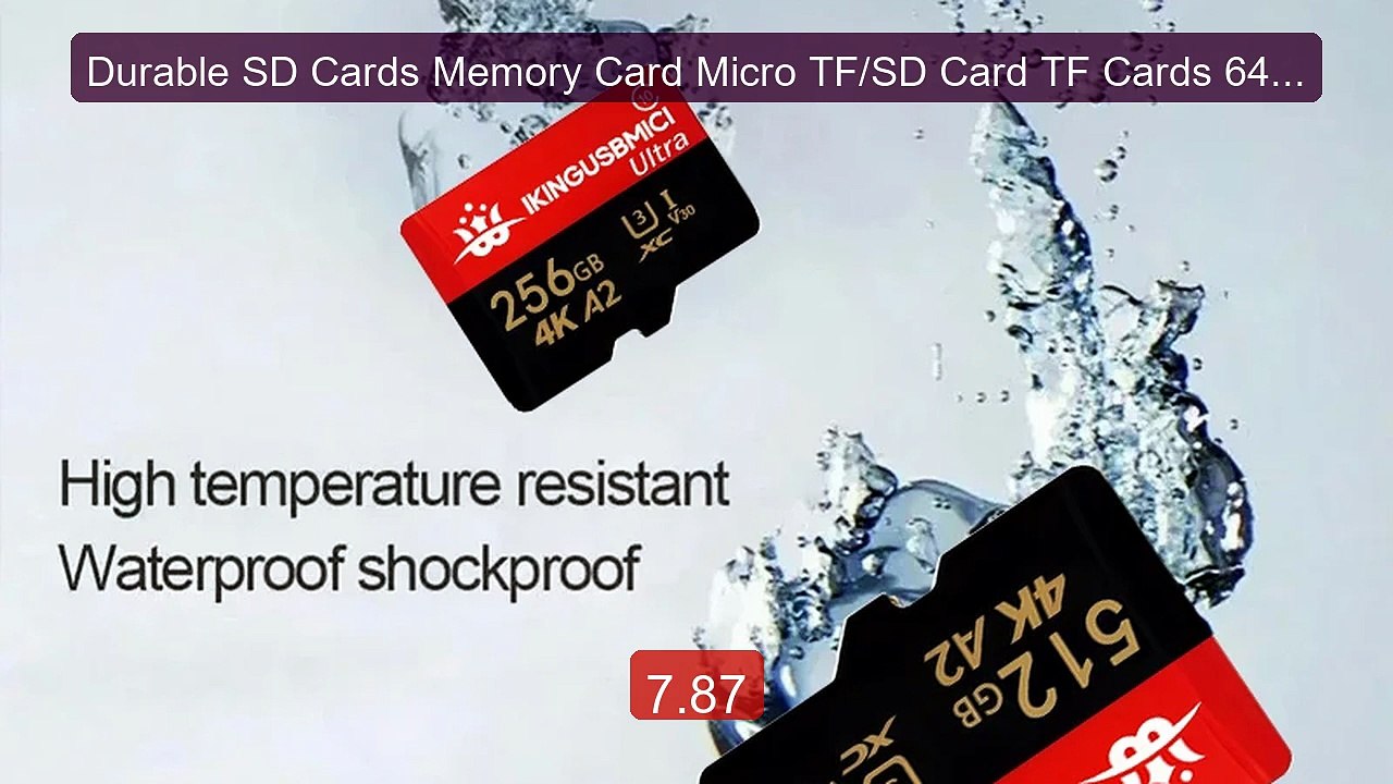 Durable SD Cards Memory Card Micro TF/SD Card TF Cards 64GB 12... -- Best Buy 2026 | Great Quality!