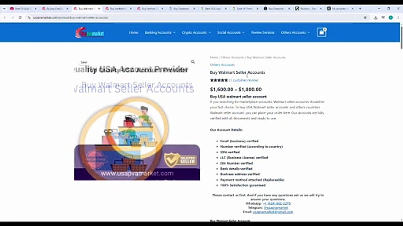Legal and Effective To Buy Verified Walmart Seller Accounts FIFA World Cup
