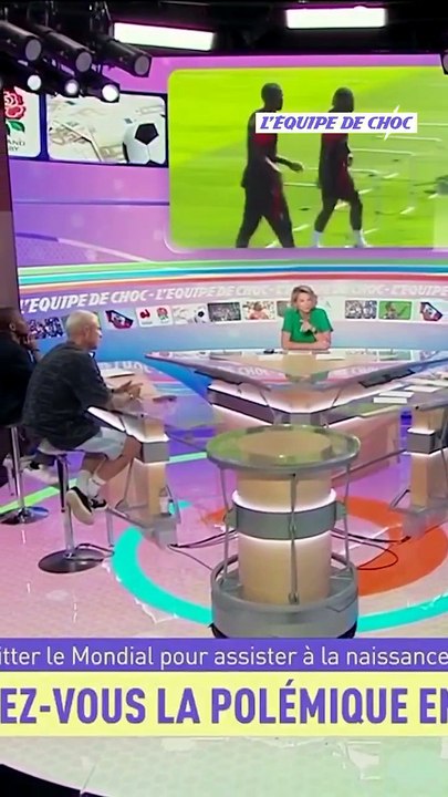 L'incroyable dérapage France Pierron en direct sur L’Équipe TV, qui s'en prend à un joueur qui veut assister à la naissance de son enfant : "C est un moment dégueulasse, excusez-moi, où le papa ne sert à rien'