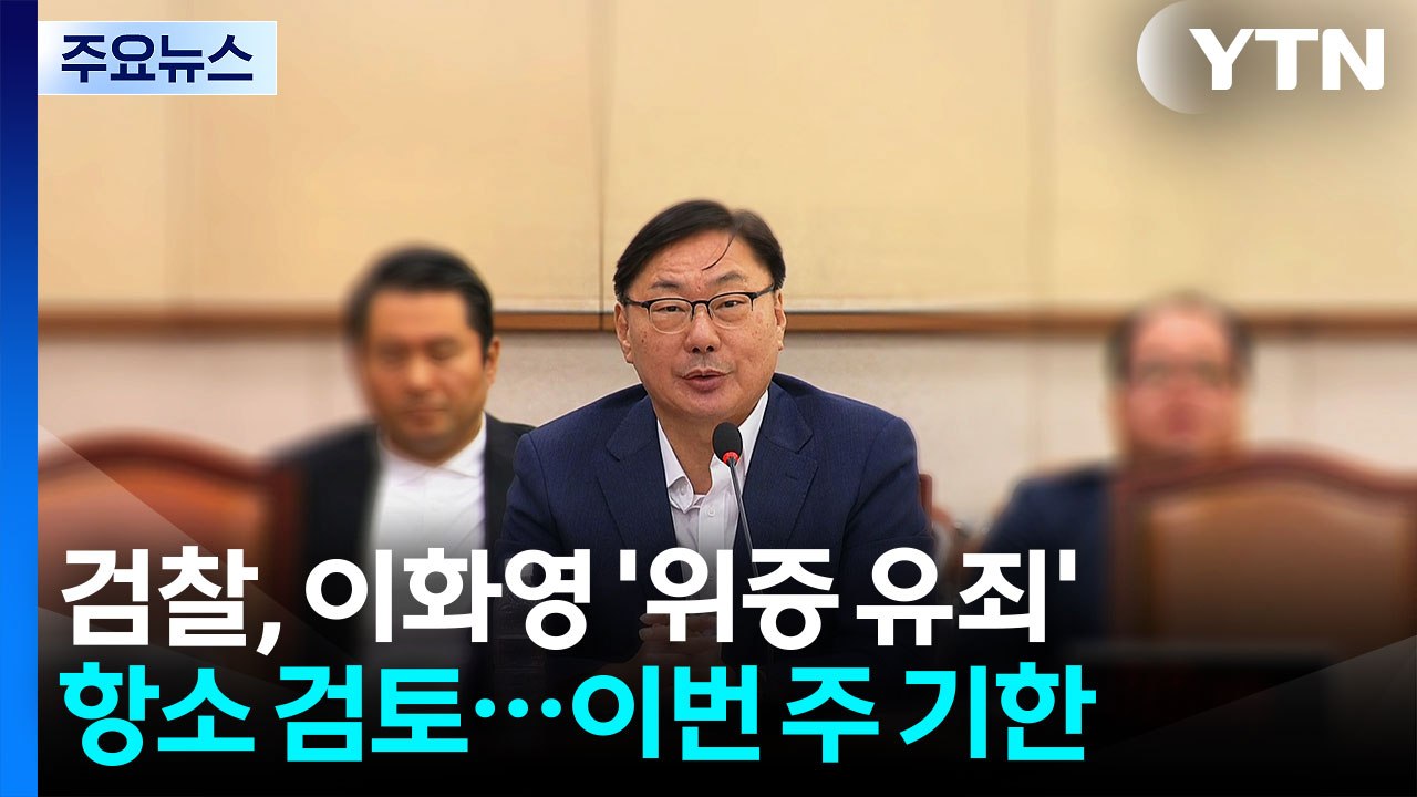 검찰, 이화영 '위증 유죄' 본격 항소 검토...이번 주 중 결론 / YTN