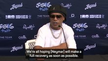 Ronaldinho hopes Neymar makes a full recovery as soon as possible