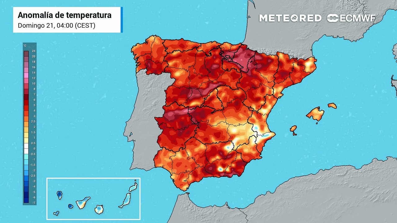 El subidón de temperaturas más destacado se concentrará mañana en el este peninsular