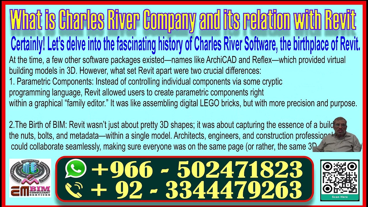 Part-01 | History of Revit Software: From Charles River Software to Revit