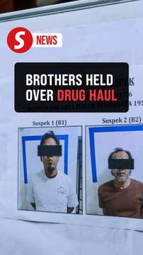 Two brothers nabbed in RM1.76mil drug bust