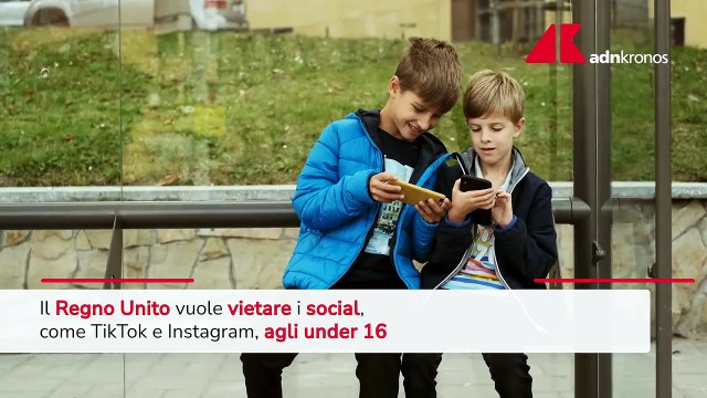 Regno Unito vuole vietare i social agli under 16