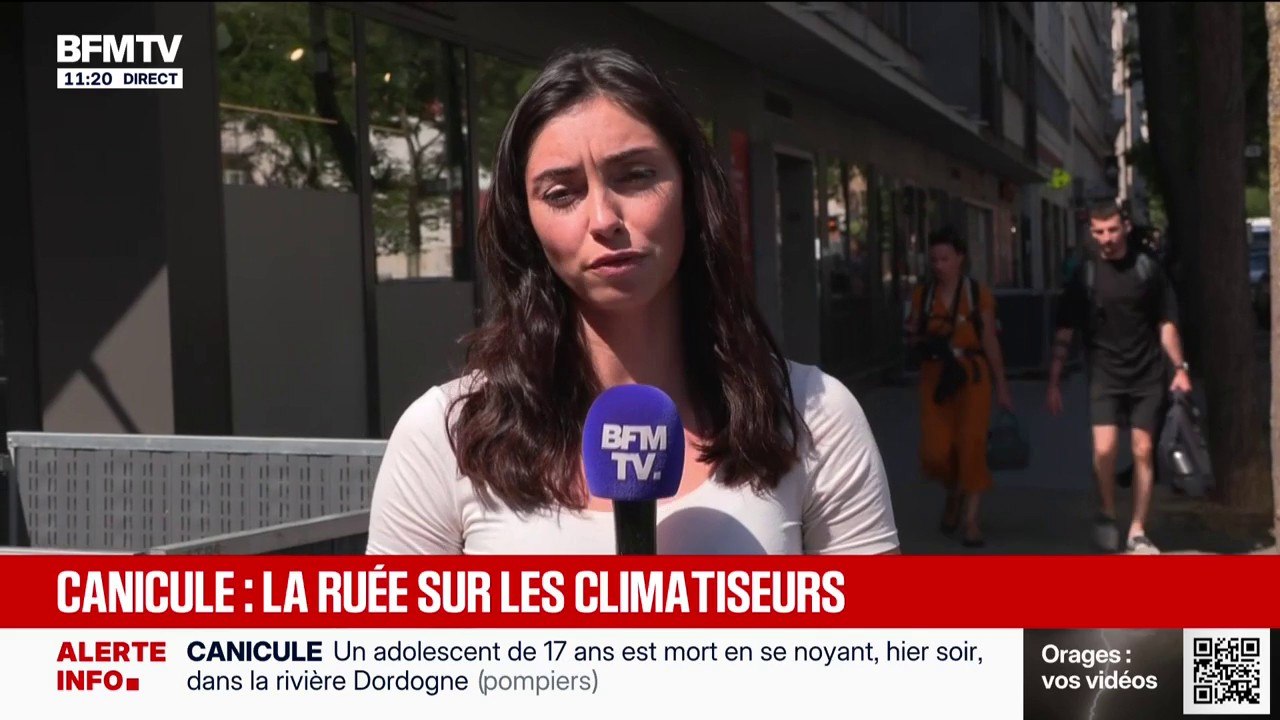 "Il n'y a plus rien": les climatiseurs en rupture de stock dans de nombreux magasins face à la canicule