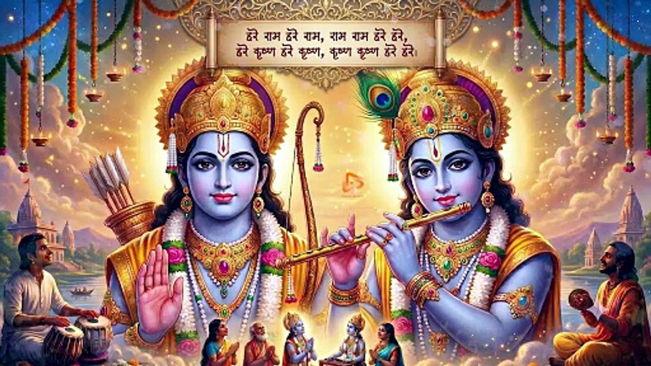 Hare Ram Hare Krishna Bhajan | Man Mohak Hari Naam | Traditional Bhakti Song