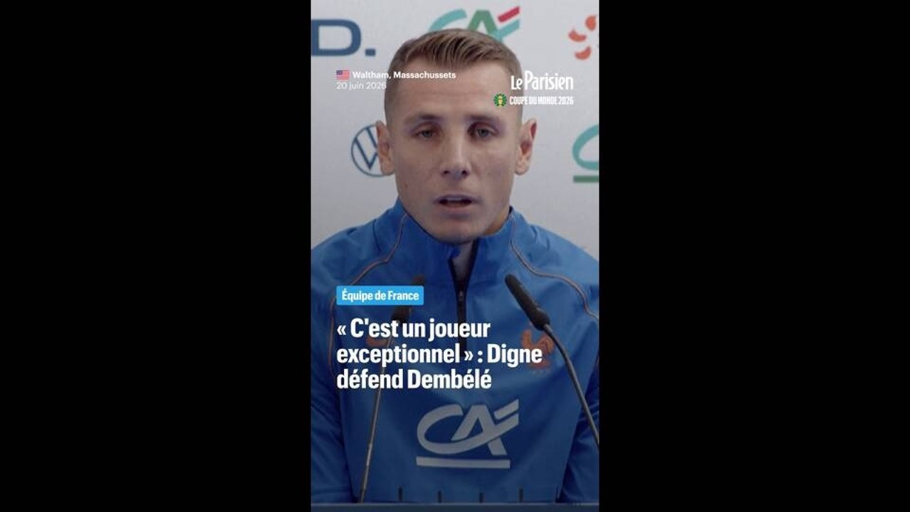 « On parle quand même du Ballon d'Or » : Lucas Digne prend la défense d'Ousmane Dembélé