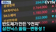 반도체가 만든 '9천피'..."쏠림으로 변동성 확대" / YTN