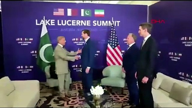Pakistan Başbakanı Şerif, ABD Başkan Yardımcısı Vance ile bir araya geldi
