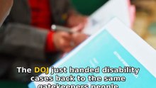 DOJ memo: disability cases back to gatekeepers
