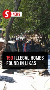 Kota Kinabalu city hall tears down 38 squatter houses in Likas