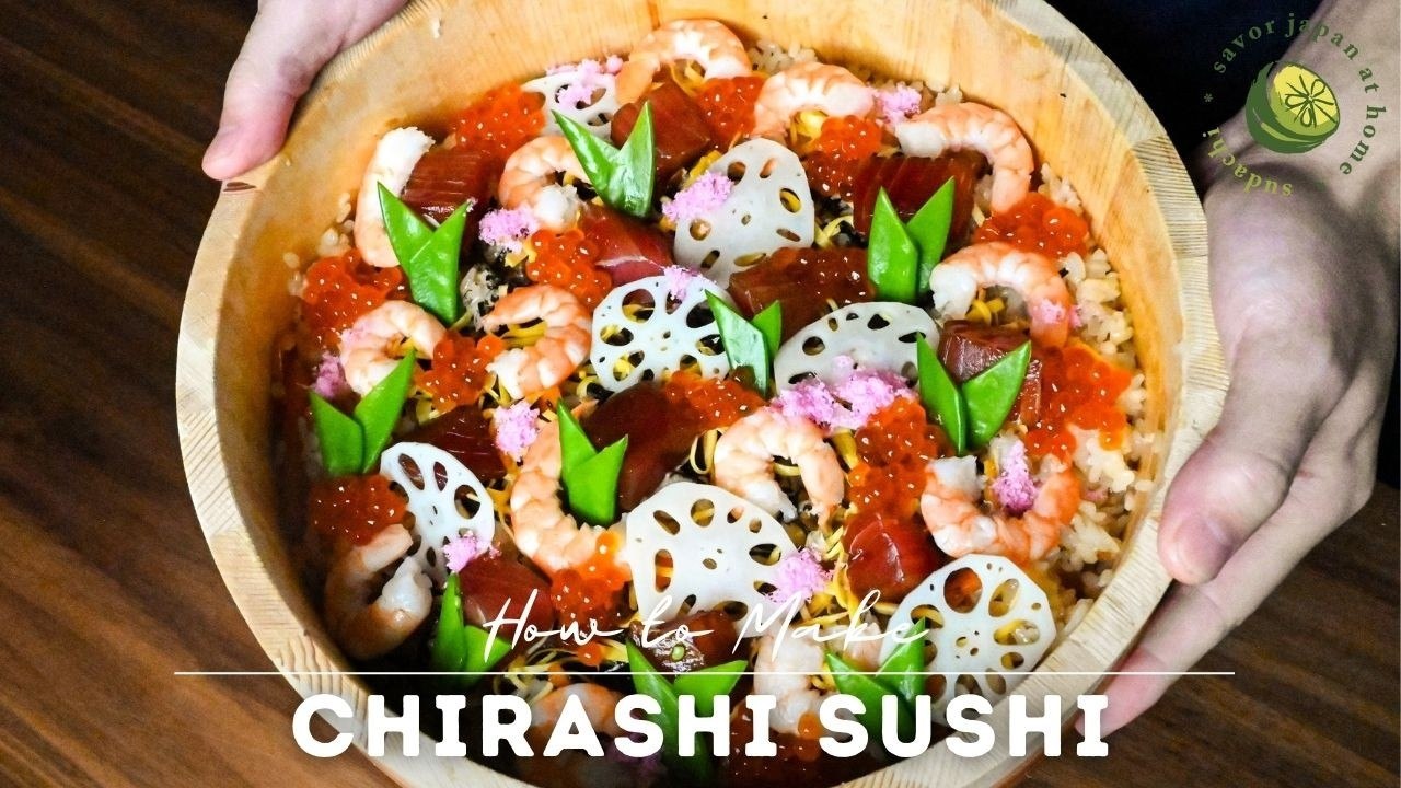 How to Make Chirashizushi (Japanese Sushi Bowl)