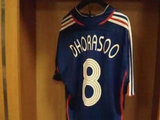 Les maillots du stade de France