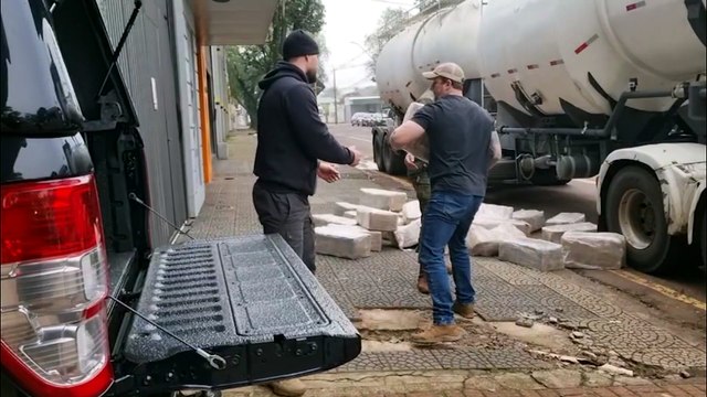 Homem leva 1,6 toneladas de drogas em caminhão-tanque e é preso em operação da PF com BPFron