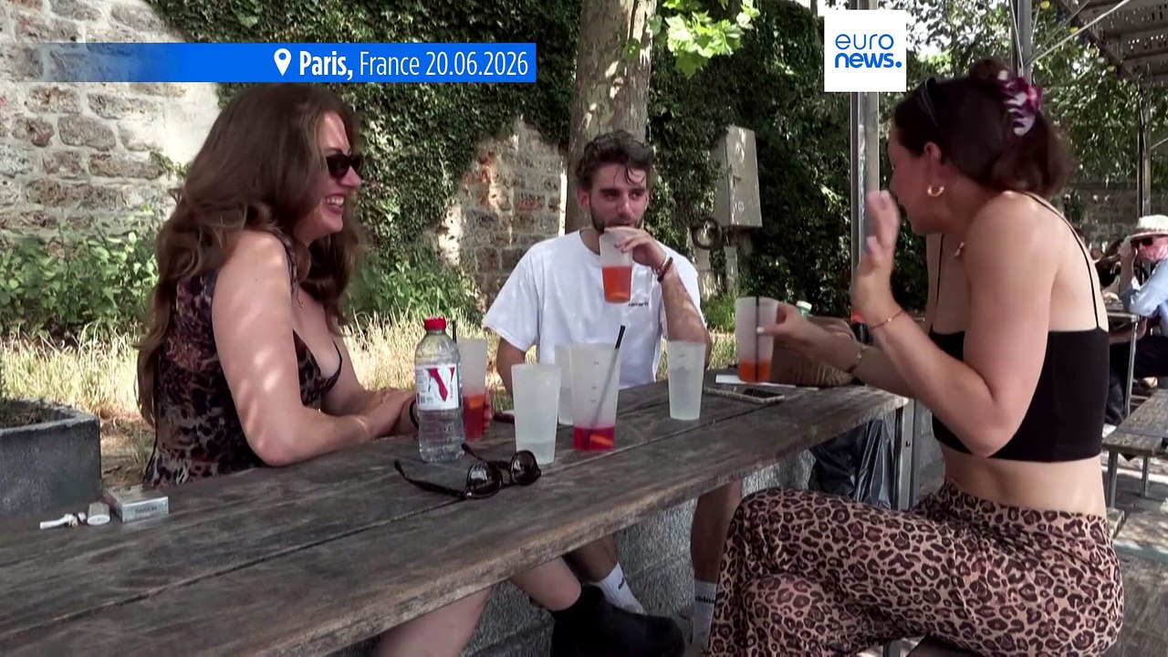 Summer solstice heatwave grips much of Europe as France restricts alcohol consumption