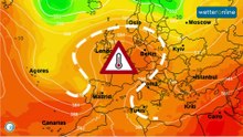 Extreme heat brought on by the "Omega" weather pattern