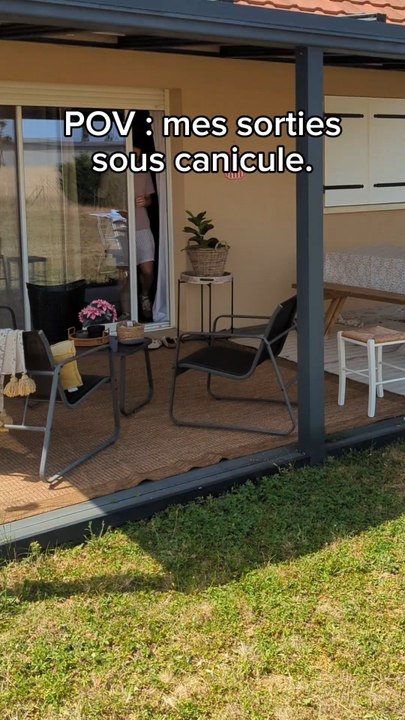 POV : mes sorties sous canicule.