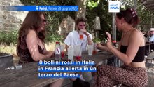 Ondata di caldo in gran parte d’Europa, la Francia limita la vendita di alcol