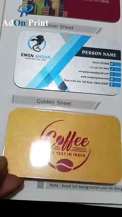 visiting card