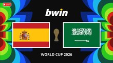 ESPAÑA vs ARABIA SAUDÍ, Mundial 2026 (Grupo H)