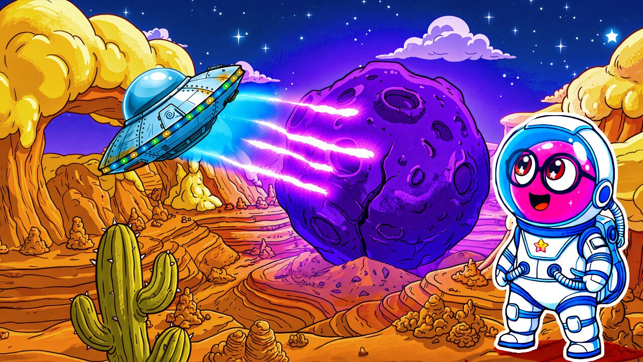 🚀 Nous sommes allés dans l'espace pour réparer une planète brisée ! 🌌 Aventure DIY