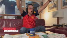 Reacción de Roncero al cuarto gol de España. Cucurella.