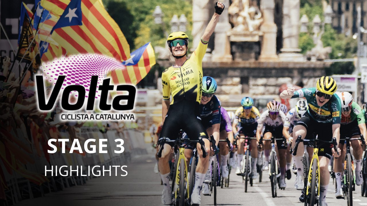 Tour de Catalogne Femmes 2026 - Étape 3 Résumé - Marianne Vos remporte la dernière étape, doublé de Visma