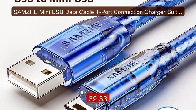 SAMZHE Mini USB Data Cable T-Port Connection Charger Suitable ... Best Buy 2026 | Great Quality!