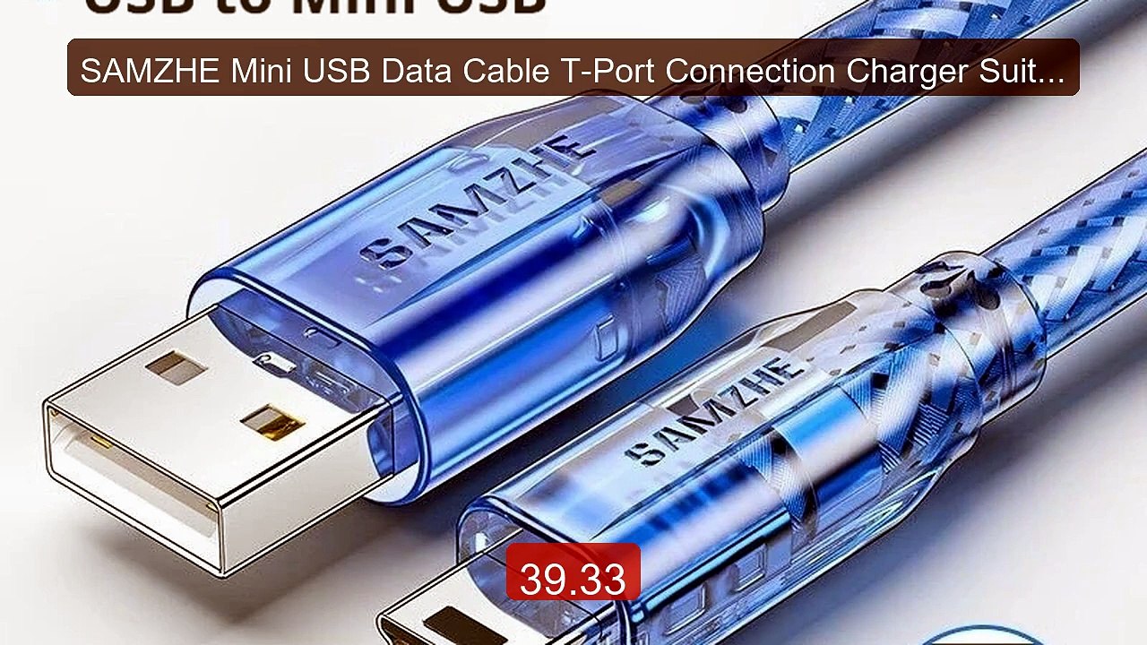 SAMZHE Mini USB Data Cable T-Port Connection Charger Suitable ... -- Best Buy 2026 | Great Quality!