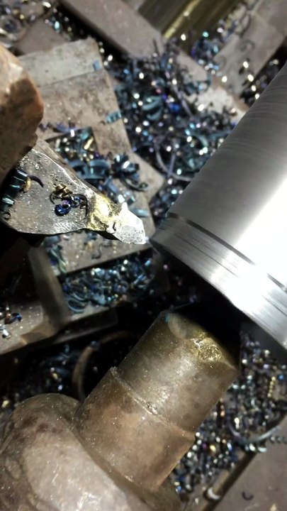 🔥 Precision Lathe Turning Process | Perfect Steel Shaft Machining ⚙️