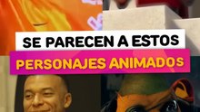 Jugadores que se parecen a personajes animados