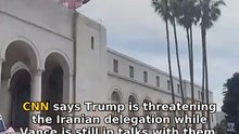 Trump Iran: same White House, two messages