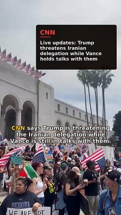 Trump Iran: same White House, two messages