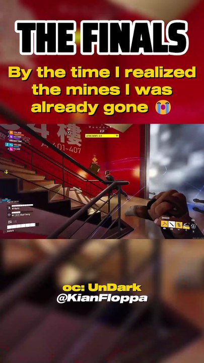 By the time I realized the mines I was already gone 😭 #thefinalsgame #gaming #funny