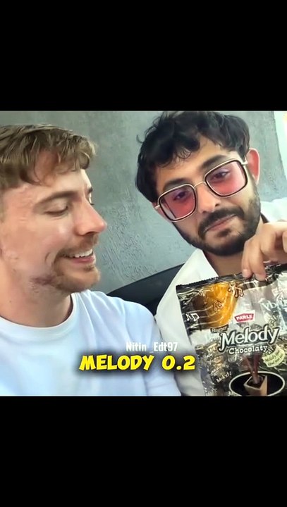 Melody 2.0 || carryminati gifts melody to Mr. Beast
