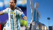 Messi statue becomes world’s tallest tribute in Argentina