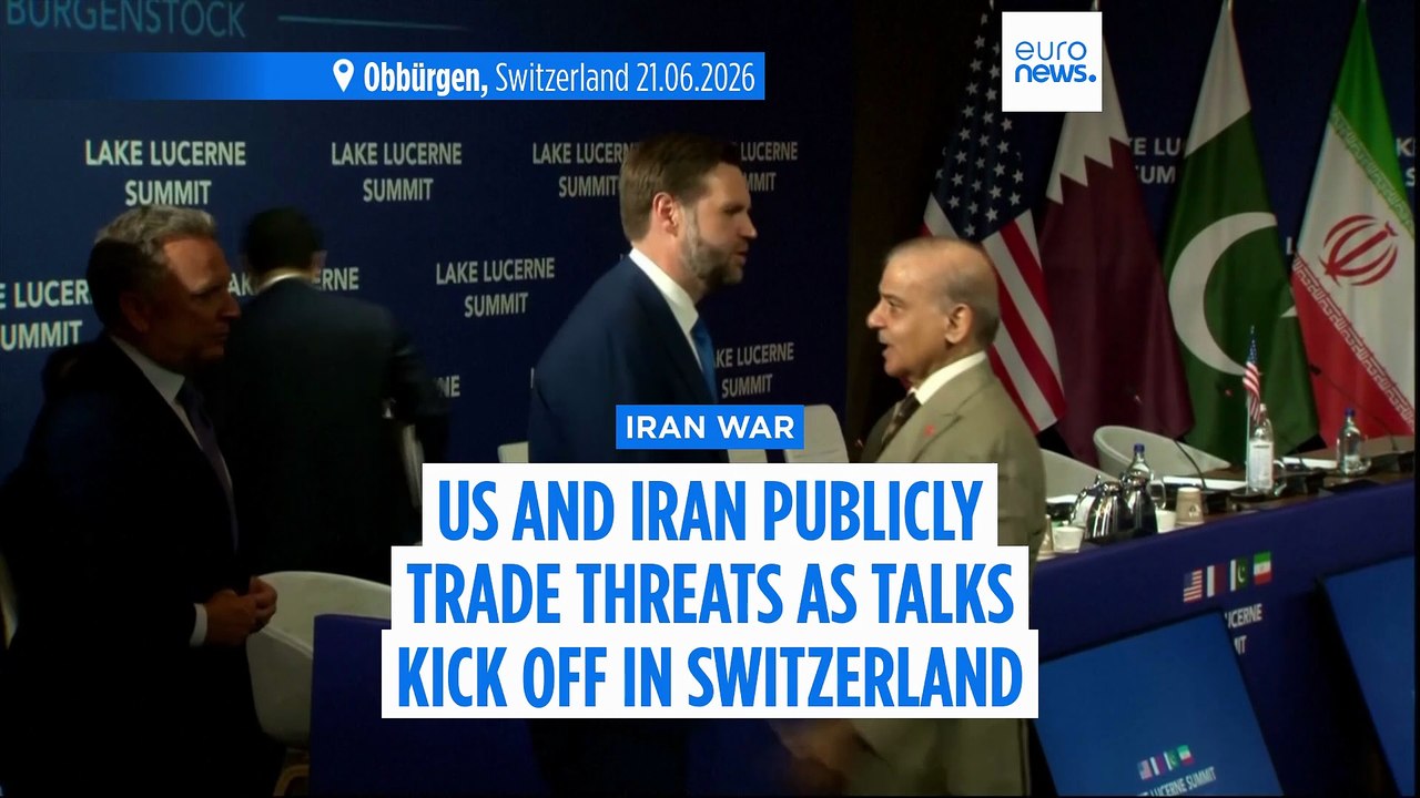 US and Iran publicly trade threats as talks take place in Switzerland