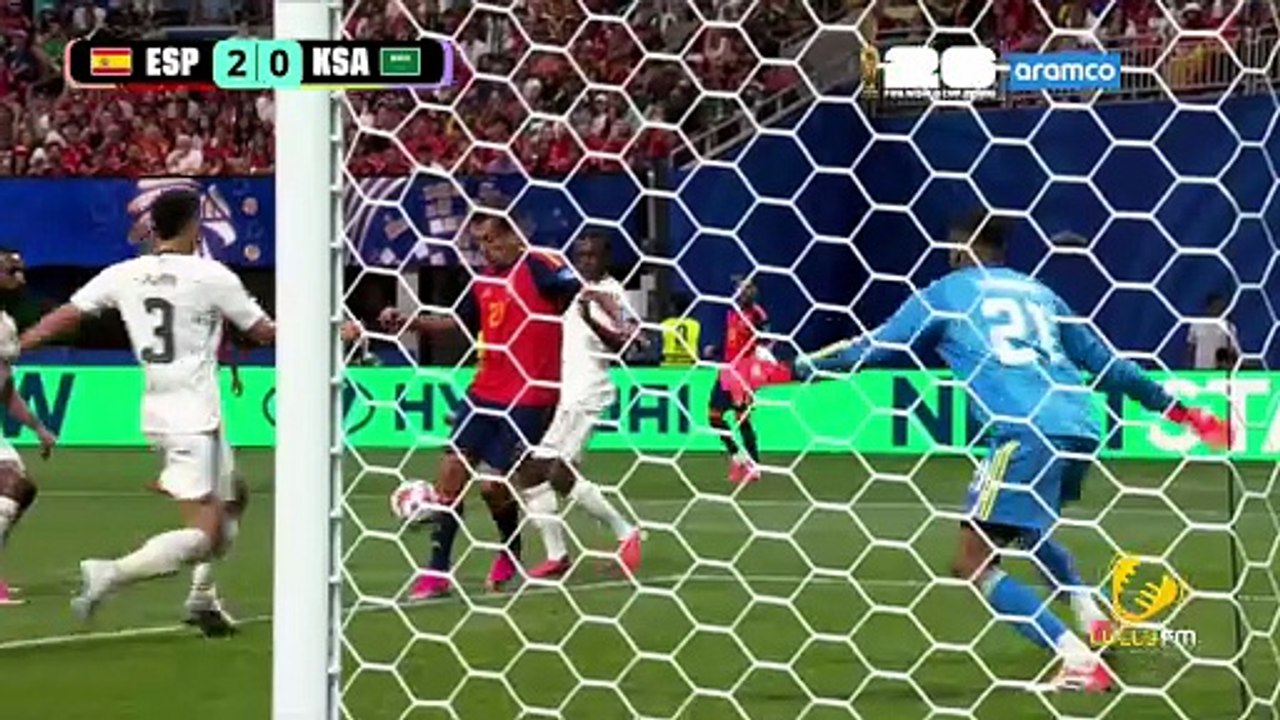 Espanha 4 x 0 Arábia Sadita - Copa do Mundo 2026