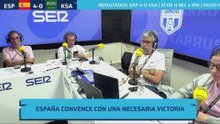 Zona mixta completa de la selección española tras el España 4 - Arabia 0: Lamine, Baena, Oyarzábal