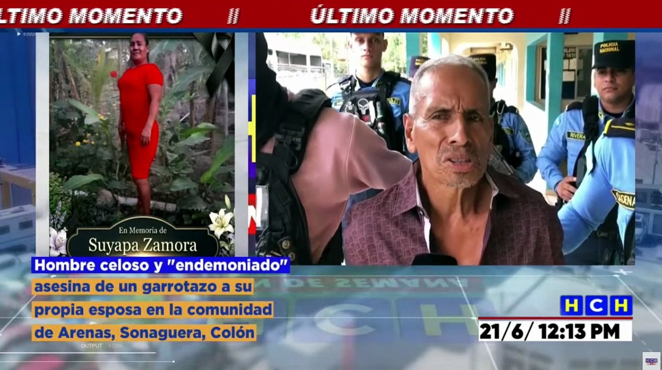 ¡Endiablado! Hombre confiesa con frialdad que mató a su esposa con un garrote porque “Ella andaba enamorada con su primo”