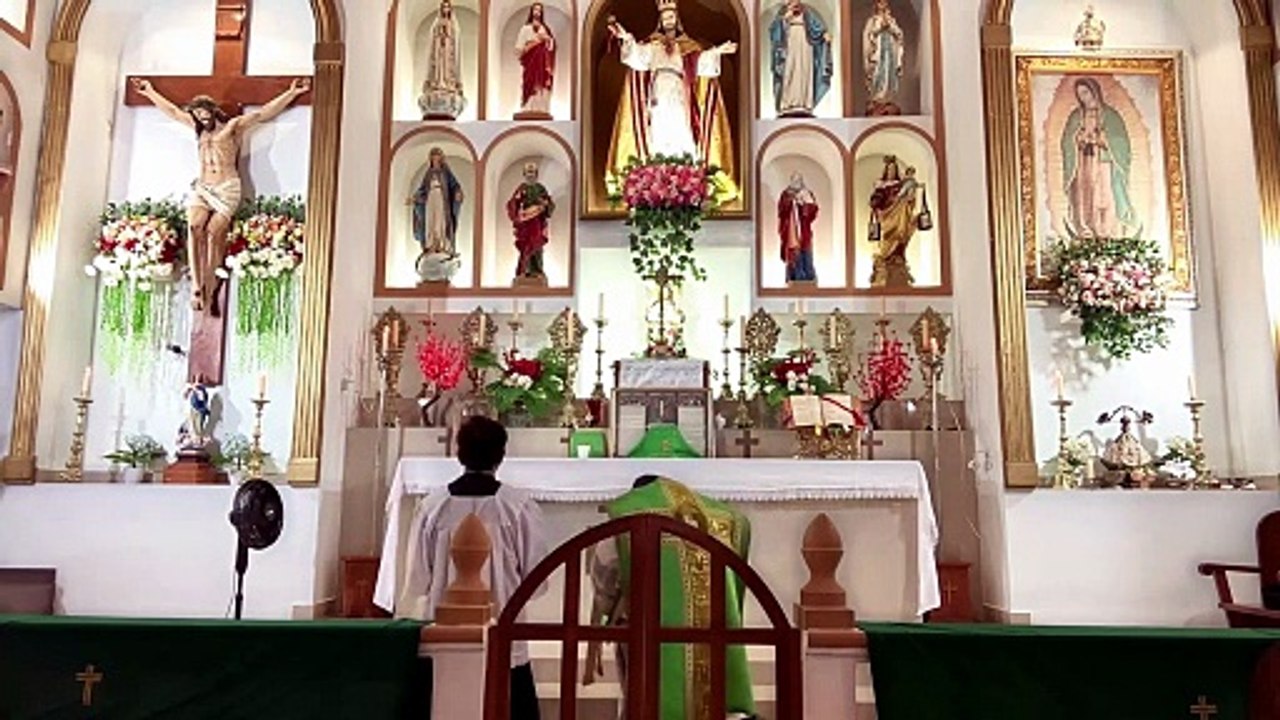SANTA MISA CONFORME  LO INSTRUYE LA SANTA IGLESIA