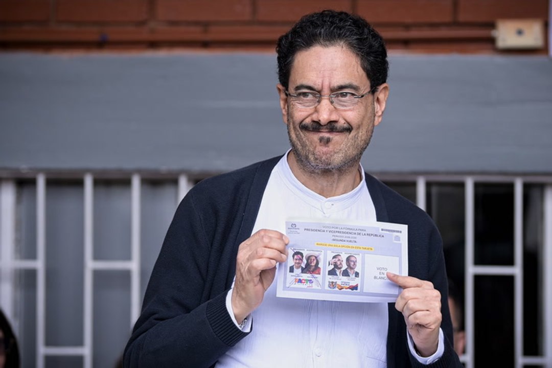 Iván Cepeda y Aida Quilcué ejercieron su derecho al voto