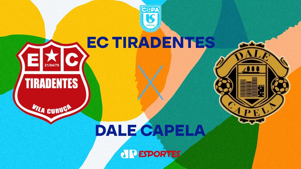 EC TIRADENTES x DALE CAPELA | AO VIVO E COM IMAGENS | FINAL DA COPA SABESP
